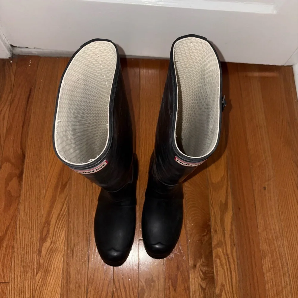 Hunter Black Rain Boots